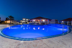 The hotel is located in the tourist resort Kolymbia,<br />In a quit area about 1  All Inclusive Double Room overlooking the garden Private room in hostel vacation rental 30725461