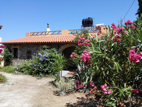 "Spiti Margerita" steht am Rande des Dorfes auf einem Plateau, umrahmt von einem  Schönes Ferienhaus am Meer Westküste Kreta Entire home vacation rental 14796745