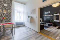 In the heart of Zizkov district which is full of local pubs, clubs and small sho Prague, Czechia Comfy flat, central station 10mins Entire rental unit vacation rental 9631836