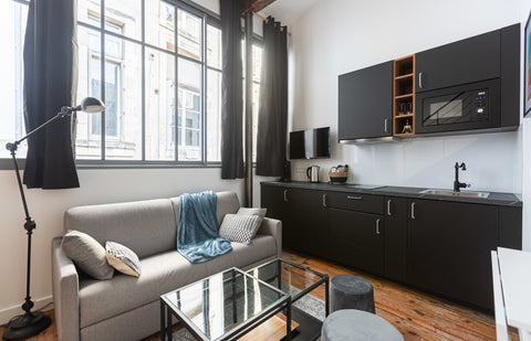 Located in front of the Grosse Cloche, take advantage of this studio-style apart Paris, France GuestReady - Studio style apartment in the heart Entire rental unit vacation rental 48287887