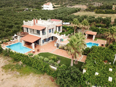 This luxury five star rock building villa is located near the beach of Kambos wi  Kambos Paradise Villa Entire villa vacation rental 42820821