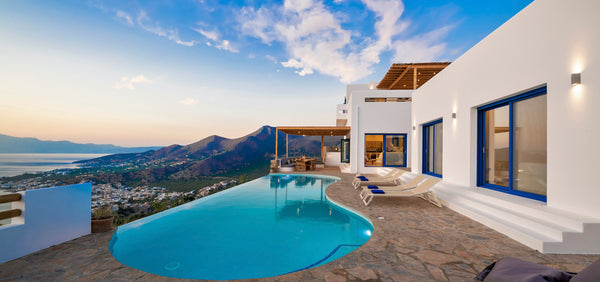 Located on the hilltop of Pines Elounda, this 5-bedroom, 5-bathroom villa offers  Villa Terrakotta Entire villa vacation rental 648899221049469931