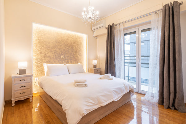 A unique apartment of 55 sqm at the ideal area of Agios Dimitrios, just 5 minute Athens, Greece Eirini's Beauty 55sqm, 5' metro mall Entire rental unit vacation rental 41229703