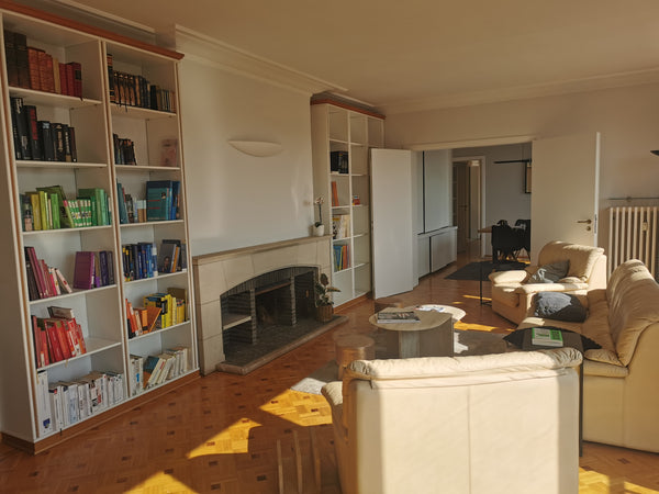 Hi, I'm subletting my room in a calm and residential neighborhood while I'm away Brussels, Belgium Private room in female flatshare Private room in rental unit vacation rental 694671883691067818