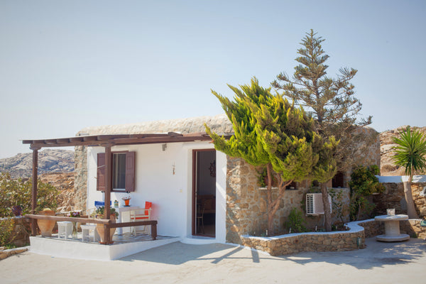 White Dreams Studio is a separate house with traditional Cycladic design located Greece White Dreams Studio Cycladic home vacation rental 10895199