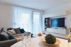 Dieses Apartment mit einem Ausblick auf die berühmte Alte Donau in Wien bietet P Vienna, Austria Cosy Balkon mit Garagenplatz Entire condo vacation rental 37488716