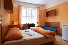 Apartment offers one double bed, private bathroom and kitchenette. Each guest ha  Studio close to downtown Entire rental unit vacation rental 40958772