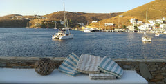 The house is located in Merichas, within walking distance from the harbor. It is  Superb Summer House by the Sea Entire home vacation rental 12045757