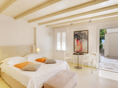The unique Premium room, can accommodate up to three people, in the one – space   IRIA BEACH art hotel -Premium room Ground Floor Private room in bed and breakfast vacation rental 39433934