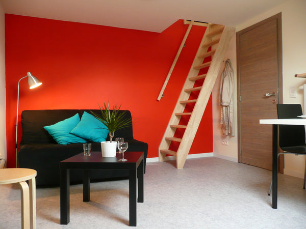 Completely renovated room with comfortable bathroom (used exclusively by guests) Ghent, Belgium Spacious duplex (shower + kitchen) Private room in home vacation rental 1607894