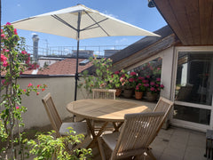 Private Suite featuring a 28-sqm bedroom with its own bathroom (shower) en suite Vienna, Austria Rooftop Suite within trendy loft Private room in loft vacation rental 5304544