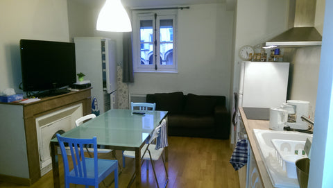 L'appartement est proche des transports en commun avec le bus et le train au pie Claix, France Appartement Vieux Lyon Entire rental unit vacation rental 17166741