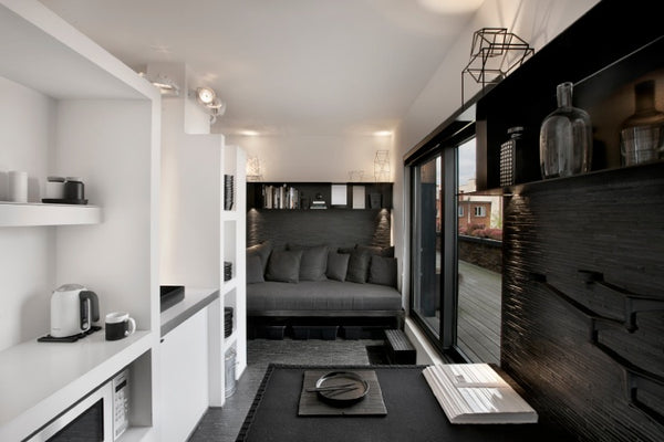 The adventure of the Black & White mini-loft was born from the desire to travel  Brussels, Belgium Mini-loft B&W with rooftop next to ULB/Delta Entire rental unit vacation rental 45966183