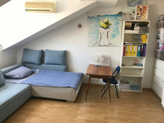 Die Unterkunft ist sehr gut für alleinreisende abenteurer.<br /><br /><b>The spa Vienna, Austria Studio wohnung, sehr hell und ruhig. Entire loft vacation rental 17566118