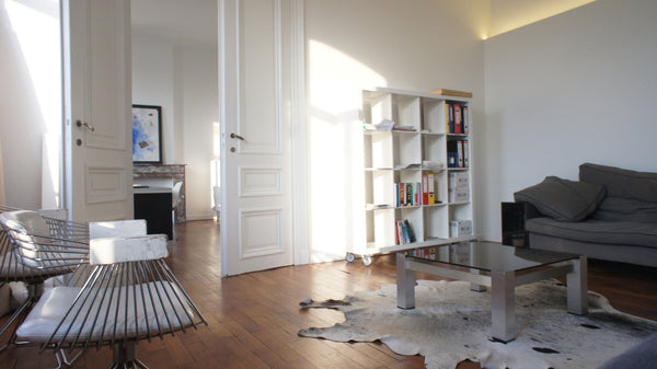 Spacious and sunny apartment with high ceilings in the center of Brussels, walki Schaerbeek, Belgium Luxury apartment 130 sq. meters Entire rental unit vacation rental 6083583