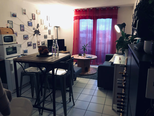 Notre appart (44m²) sur les boulevards situé à Talence est proche de la GARE, de Bordeaux, France Appartement lumineux Bordeaux Boulevards Sud Entire rental unit vacation rental 19475064