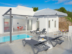As its name says, Villa Paradiso III is a true heaven on hearth. Brand new, styl Heraklion, Greece Beach Villa Paradiso III with private pool Entire villa vacation rental 40777513