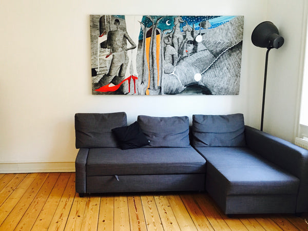 Our lovely flat is in a residential area close to the center (6 min to Nørreport Copenhagen, Denmark Lovely flat close to beach and downtown Entire condo vacation rental 18994549