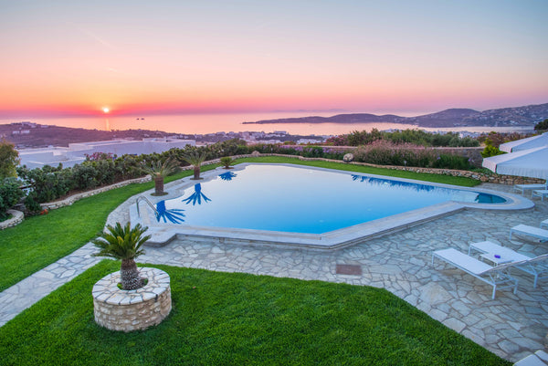 As you enter the gate towards the Villa it is as if you’re entering a beautiful  Neo Psychiko, Greece Villa Luna Paros Entire villa vacation rental 41027986