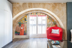 In the very heart of Bordeaux in an old and quite street near the magnificent Pl Bordeaux, France Cozy stone walls studio next to Place la Bourse Entire rental unit vacation rental 3810262