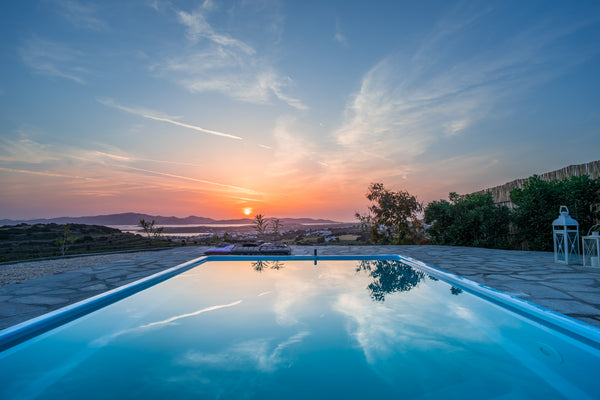 Modern cycladic house with  private pool and stunning views, located in a premiu  Modern Villa with pool & stunning Antiparos view Entire home vacation rental 28453493