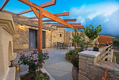 This cretan house is over 100 years old and is offered to you to live the real c  Petrakis Cretan Homes Panoramic view "Platani" Entire home vacation rental 19635141