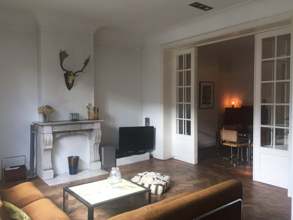 Ideally located between the trendy place Flagey, the fashion area of Avenue Loui Brussels, Belgium Arty flat in Ixelles Private room in rental unit vacation rental 10650665