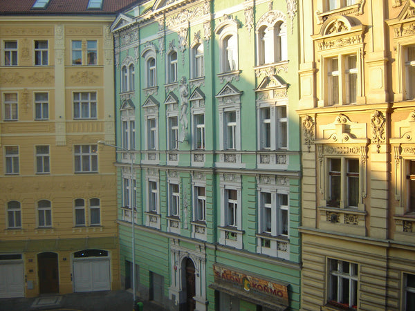 Spacious, fully equipped 3rd floor flat, circa 1890 building, walking distance t Prague, Czechia Sunny, central apartment w balcony Entire rental unit vacation rental 926868
