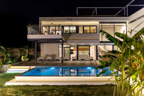 A complex of two villas, where the architectural design is combined perfectly wi Chania, Greece Complex of 2 villas, close to the beach, pool Entire villa vacation rental 47214135