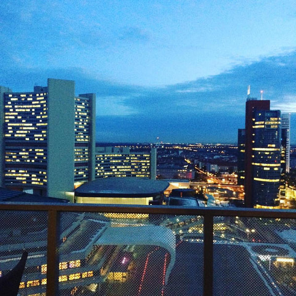 My fully equipped, sunny and quiet apartment is in the 19th floor in a skyscrape Vienna, Austria Beautiful, bright flat in tower with great view Entire rental unit vacation rental 14393509