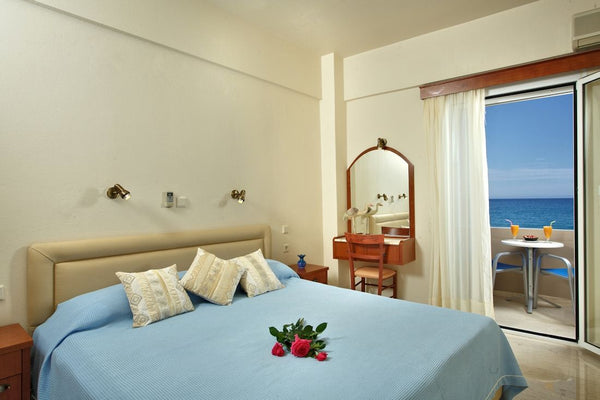 This property is 1 minute walk from the beach. Morpheas Apartments is located op  Morpheas beach front double studio/ full sea view Private room in condo vacation rental 24670730