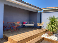 Studio agréable avec tout le nécessaire proche des commodités centre ville, bus, Saint-Médard-en-Jalles, France Guest house avec terrasse en bois Entire guesthouse vacation rental 548538113792400017