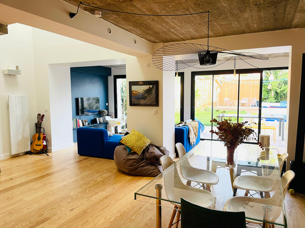 Chaleureuse maison à la deco design dans un quartier apprécié à moins de 10 min  Bordeaux, France Maison esprit loft Entire townhouse vacation rental 17003427