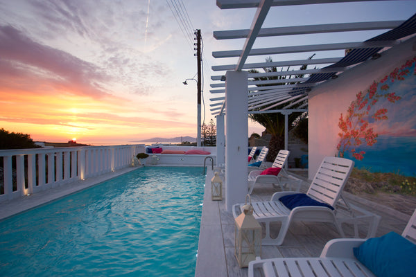 This studio is part of Amaryllis Stylish Studios complex in Glastros Area 25 min  Studio for 2 or 3 near Mykonos Town Entire serviced apartment vacation rental 28694510