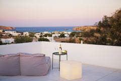 St. Maria Villa is a private house of 200 sq.m. designed by it's architect owner Athens, Greece St Maria Architect's Villa with Atrium & Garden Cycladic home vacation rental 10240111