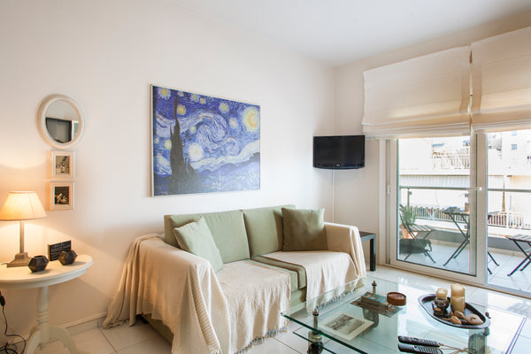The flat is equipped with all the necessary equipment both indoors and on the ba Heraklion, Greece Stylish Boutique Apartment Entire condo vacation rental 19562740