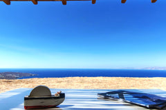 With a breathtaking view to the DEEP BLUE this property is recommended for those Rethimnon, Greece Deep Blue_Tinos Summer House Cycladic home vacation rental 30217960