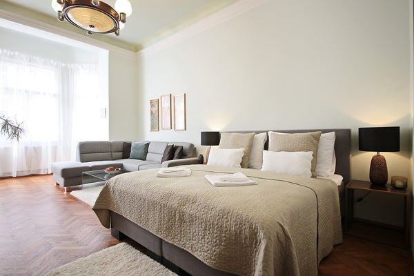Enjoy your stay in the heart of Prague! In the house where Kafka wrote one of hi Prague, Czechia Apartment in the heart of Prague Entire rental unit vacation rental 22074533