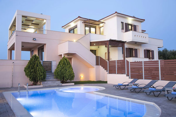 Villa Saint George is located in the area of Maroulas village. <br />The propert Rethimnon, Greece Villa Saint George, private pool & sunset sea view Entire villa vacation rental 19589275