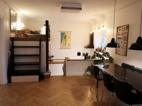 This is an unique residence - only available when we are out of town.<br />Perfe Amagerbro, Denmark Spectacular Copenhagenized appartment - MUST SEE! Entire condo vacation rental 39332658