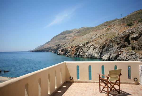 All of our 4 apartments are next to Vrissi beach where you can enjoy your swim a  On The Beach Apartment 3 Entire rental unit vacation rental 1101980