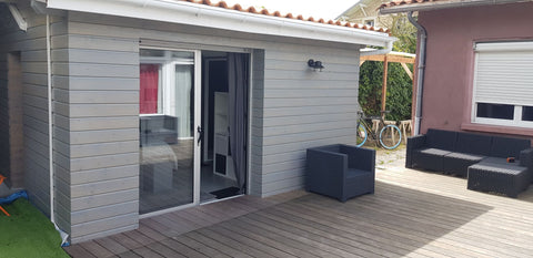 Charming place where you can rest and enjoy good weather.<br />As mentioned in t Bordeaux, France Private new bungalow with pool and  quietness Private room in guesthouse vacation rental 24821859