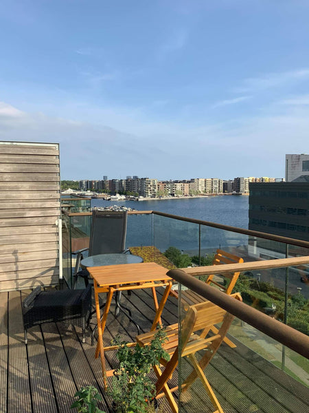 This modern penthouse apartment on the 6th floor has two balconies both having a Copenhagen, Denmark Modern penthouse with great view Entire condo vacation rental 50541698