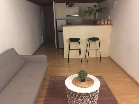 Appartement de 42m2 au sol, avec mezzanine, chambre et salle de bain et à l’étag  Appartement cosy avec mezzanine 🌳 Entire condo vacation rental 43641012