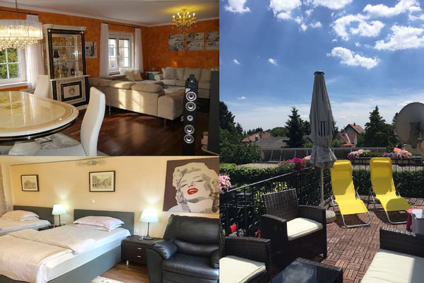 Very sunny, quite & gorgeous house with a private garden and terrace, for a holi Vienna, Austria luxurious house, 21 min to center, free parking Entire home vacation rental 17792991