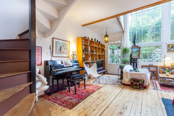 19th century artist studio located in a small workshop residence with common gre  19th century artist studio in the center of Paris Entire home vacation rental 25176060