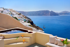 ARCHON VILLA by K&K lies on a beautiful spot in Oia's caldera, with a breath tak Voula, Greece ARCHON VILLA by K&K Entire home vacation rental 34995324