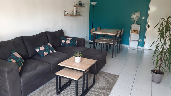 Appartement rénové au sein d'une résidence calme. Idéalement situé entre terre e Taillan-Médoc, France St-Aubin de Médoc : Appartement résidence calme Entire condo vacation rental 664539466361217466