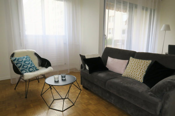 Bel appartement très lumineux et chaleureux, calme donnant sur une cour intérieu Lyon, France Charmant 60m2  Foch Part Dieu 2-4 pers Entire rental unit vacation rental 14369257