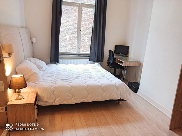 Enjoy the convenience of this peaceful and central flat. <br /><br />Discover th Mons, Belgium Superbe appartement au coeur du quartier européen Entire rental unit vacation rental 659204982609616828